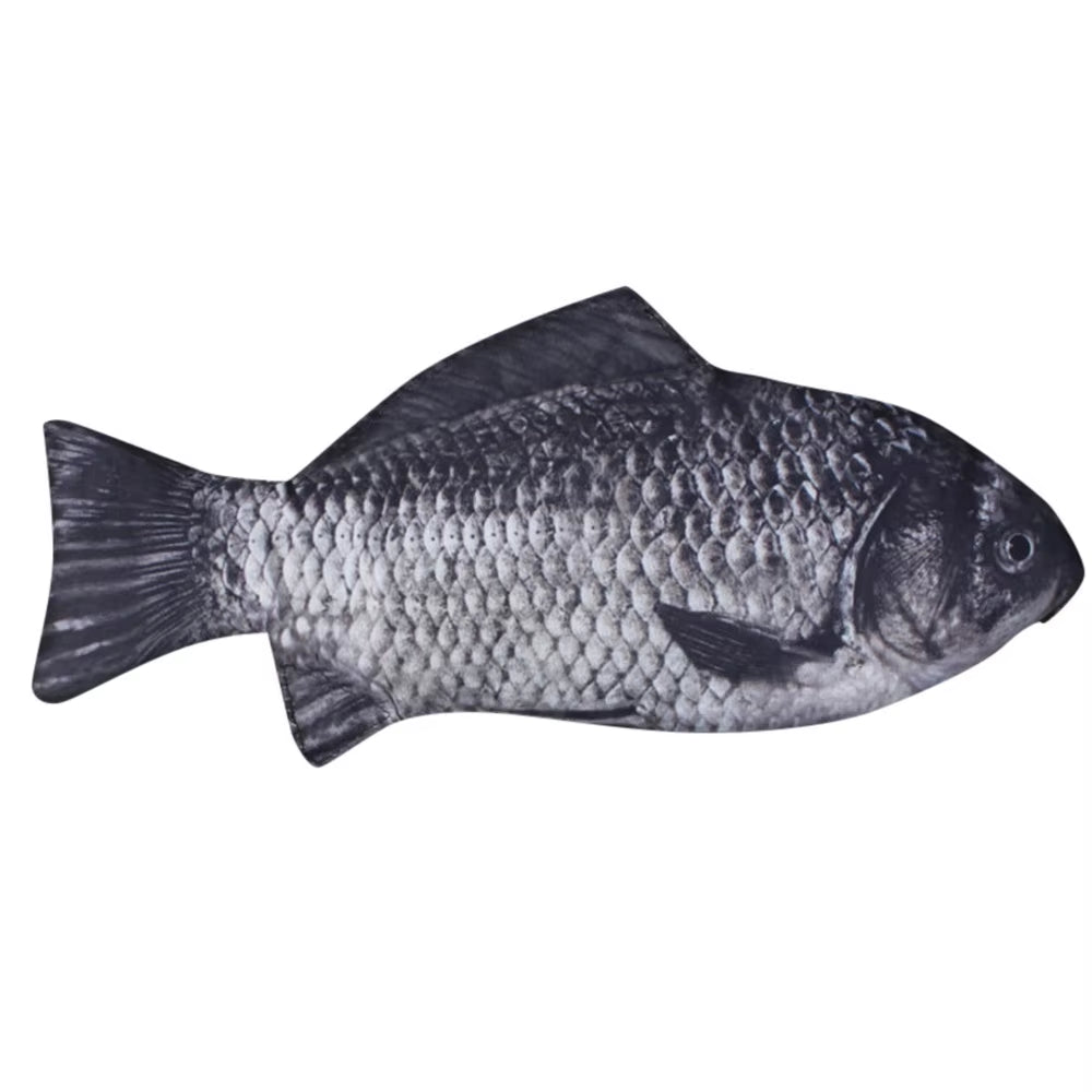Pencil Bag Carp Pen Bag Realistic Fish Shape Make-Up Pouch Pen Pencil Case with Zipper Back to School Pencil Pouch Pen Bag