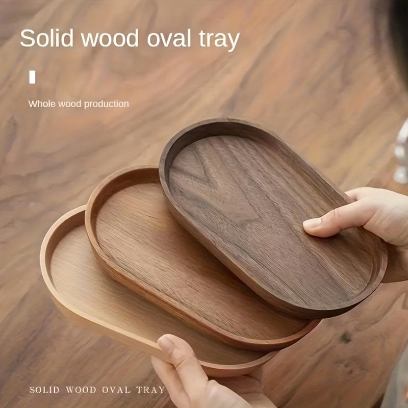 Japanese Style Wood Tray – 2 Piece Wooden Serving Trays
