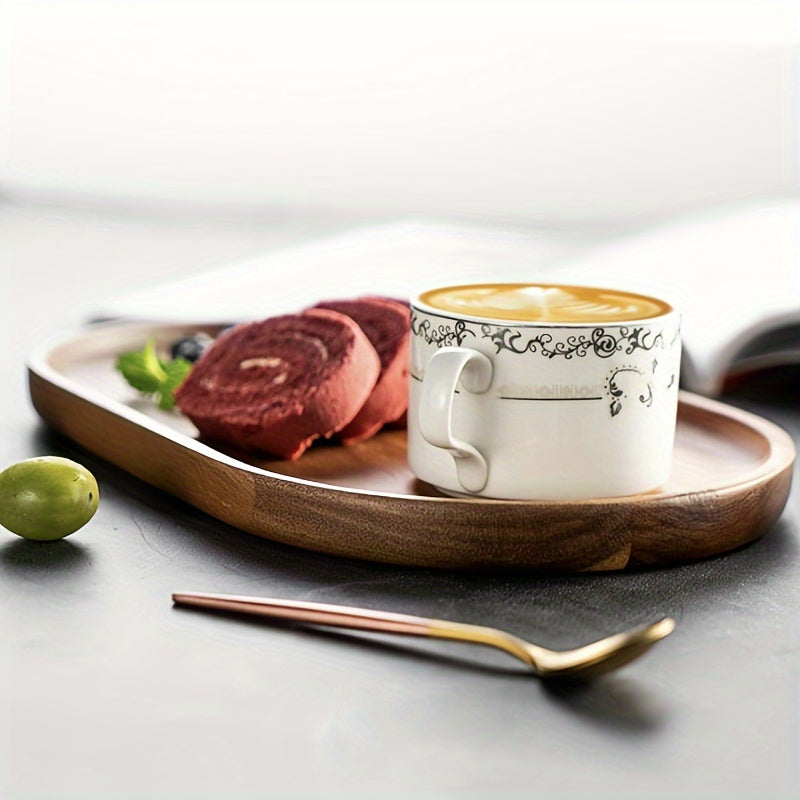 Japanese Style Wood Tray – 2 Piece Wooden Serving Trays