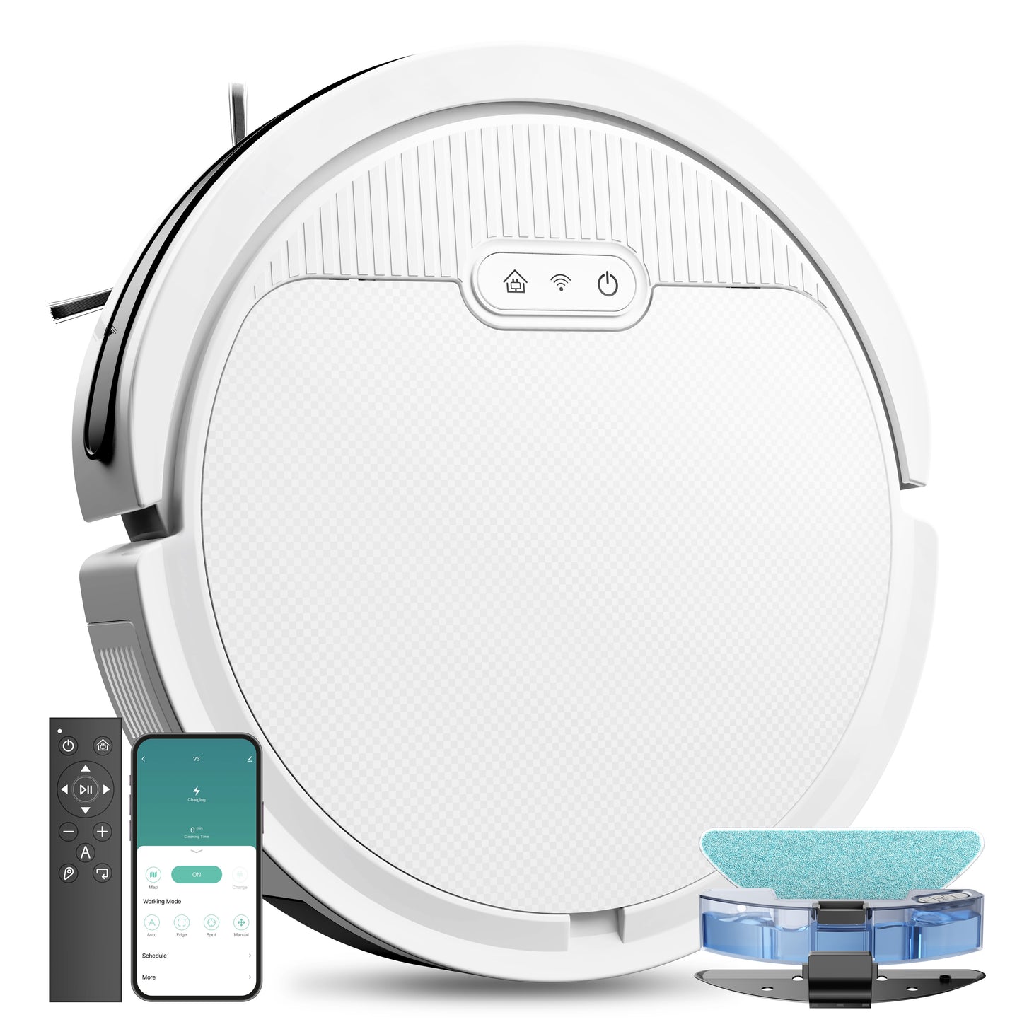 Smart Robot Vacuum – Automatic Cleaning Robot with App & Smart Navigation