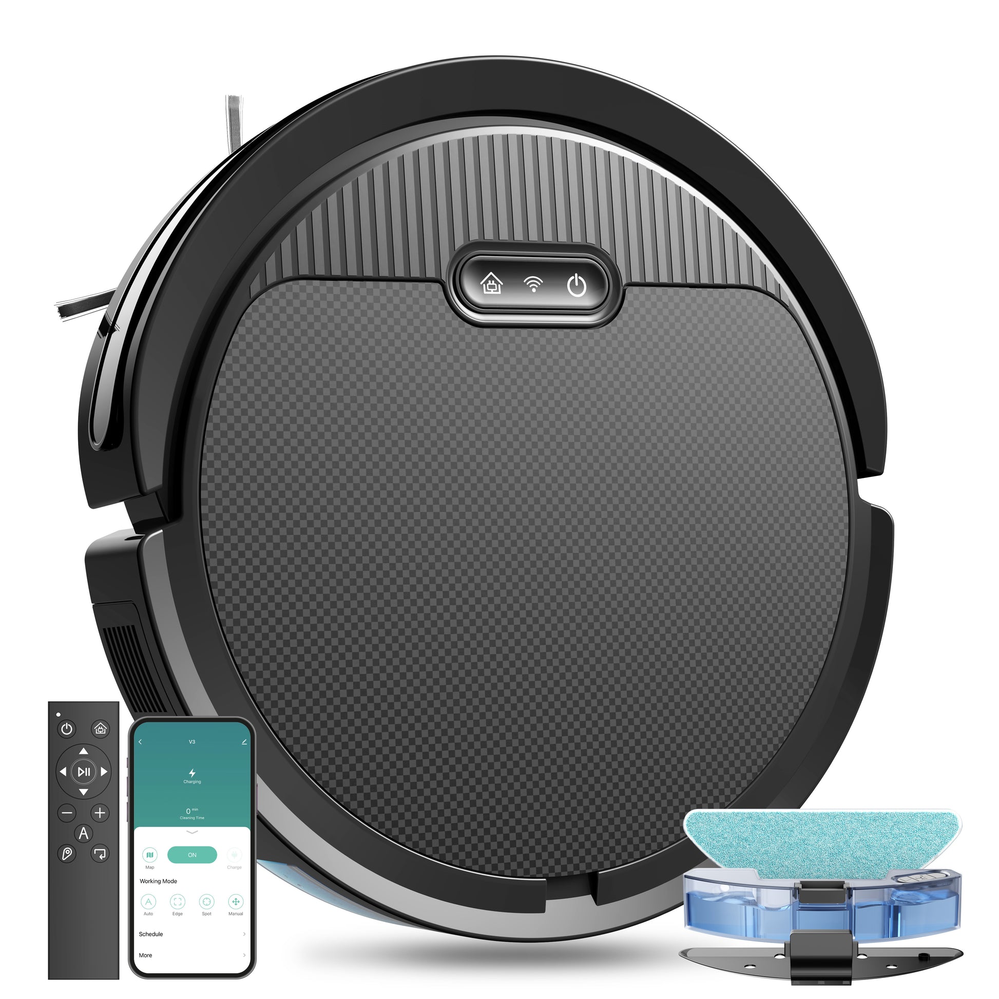 Smart Robot Vacuum – Automatic Cleaning Robot with App & Smart Navigation