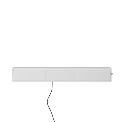 Floating TV Stand With LED and Pre-installed – Modern Wall Mounted TV Shelf