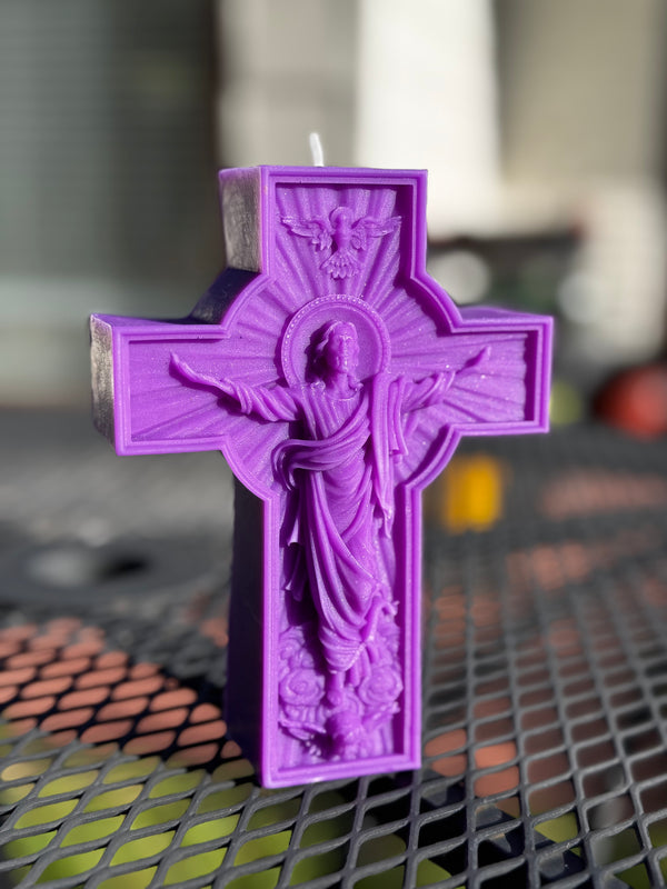 HomeMade Jesus Christ Candle