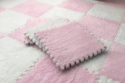 10/20Pcs Soft Plush Children'S Mat Baby Play Mat Baby Toys Eva Foam Puzzle Carpet in Children'S Room Keep Warm Playmat Floor Mat