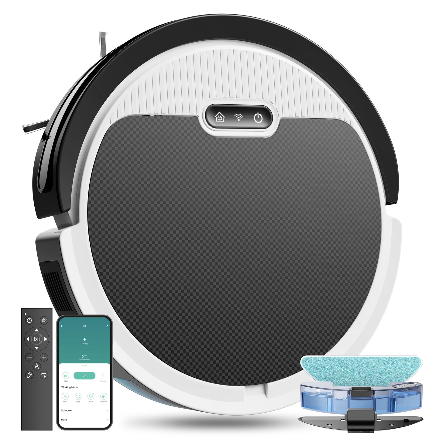 Smart Robot Vacuum – Automatic Cleaning Robot with App & Smart Navigation
