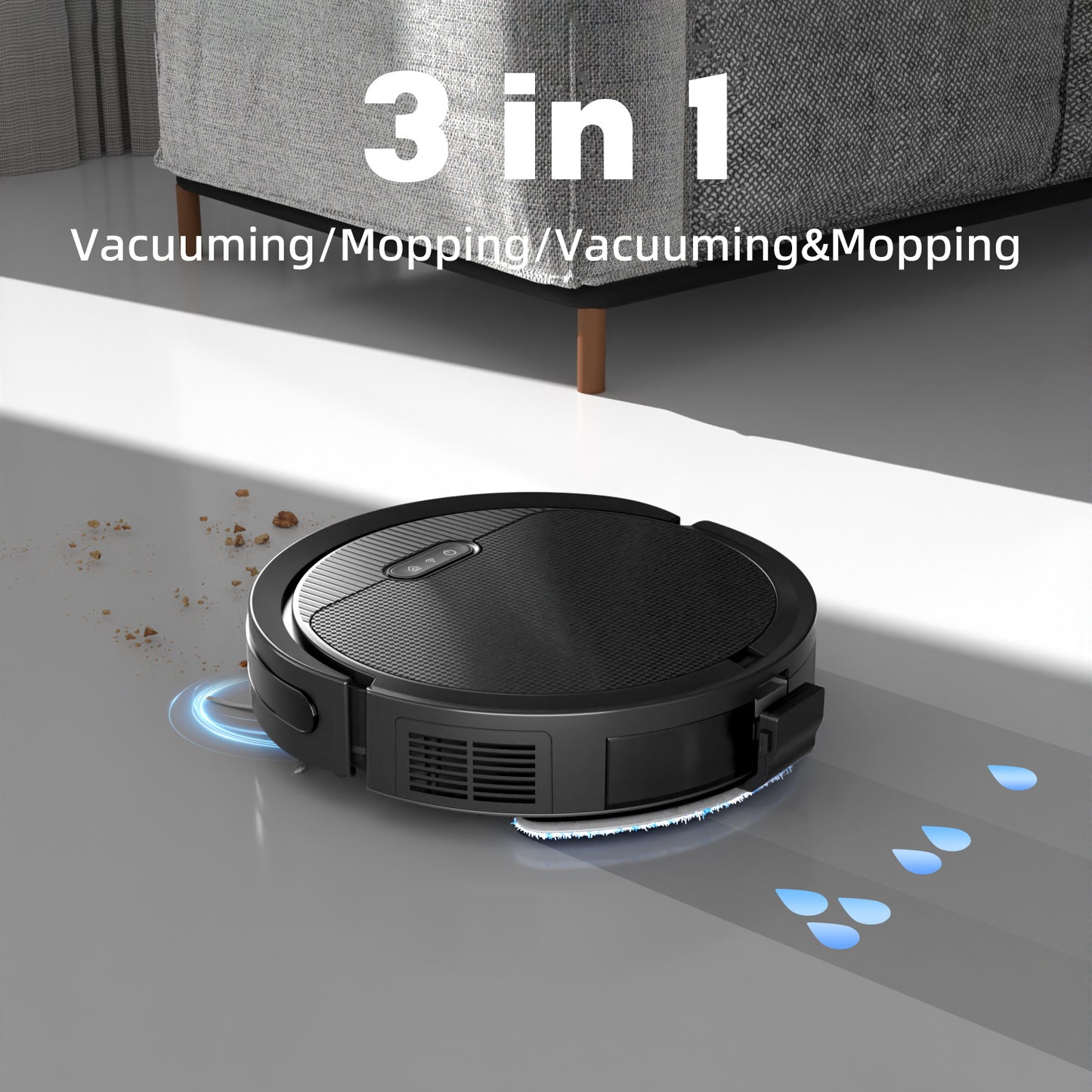 Smart Robot Vacuum – Automatic Cleaning Robot with App & Smart Navigation