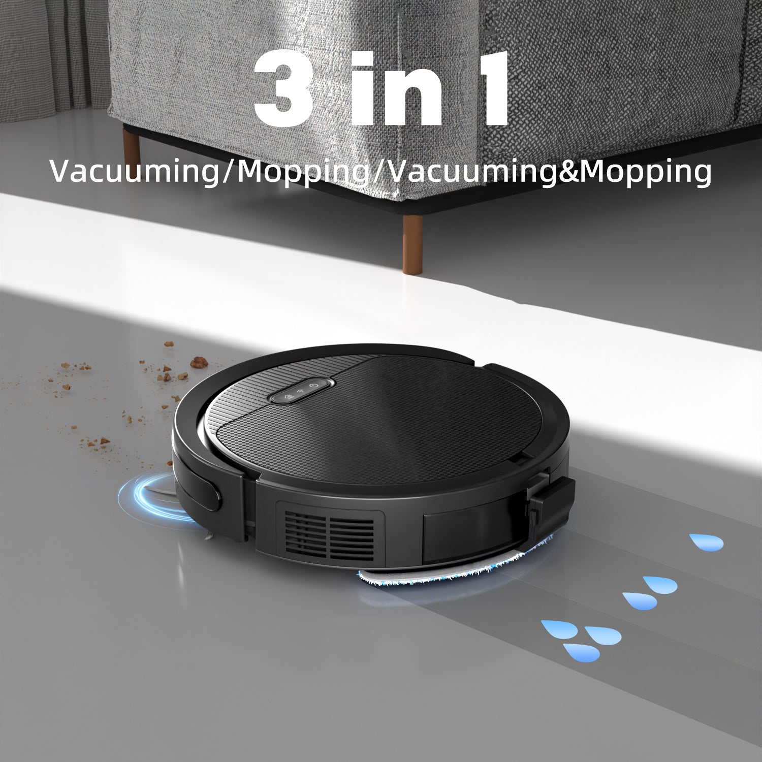 Smart Robot Vacuum – Automatic Cleaning Robot with App & Smart Navigation