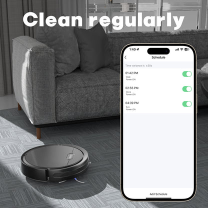 Smart Robot Vacuum – Automatic Cleaning Robot with App & Smart Navigation