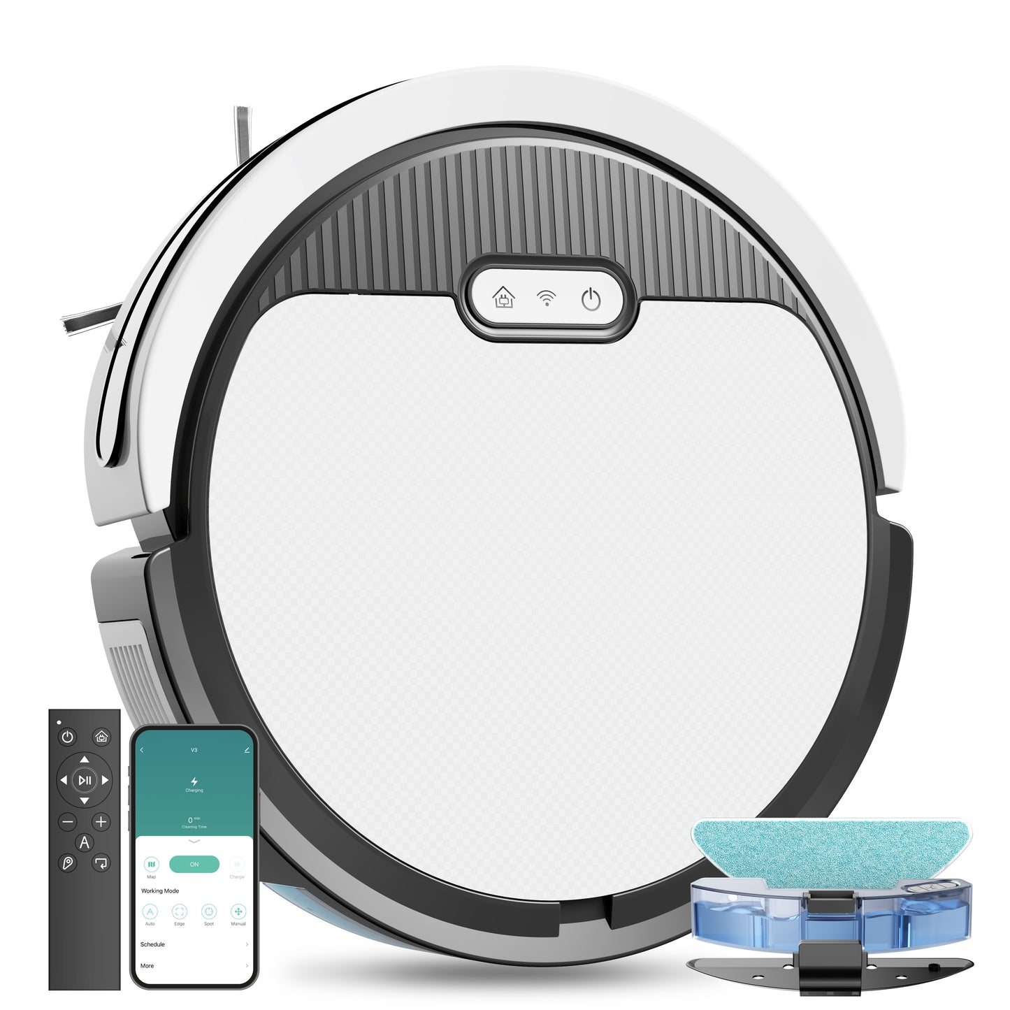 Smart Robot Vacuum – Automatic Cleaning Robot with App & Smart Navigation