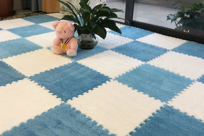 10/20Pcs Soft Plush Children'S Mat Baby Play Mat Baby Toys Eva Foam Puzzle Carpet in Children'S Room Keep Warm Playmat Floor Mat